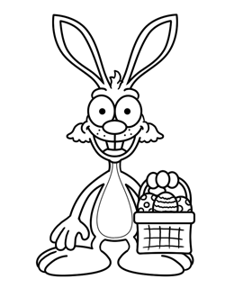 260x320 How To Draw The Easter Bunny