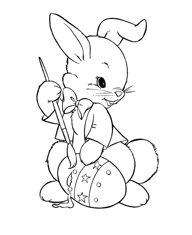 670x820 Easter Bunny Drawings 485833