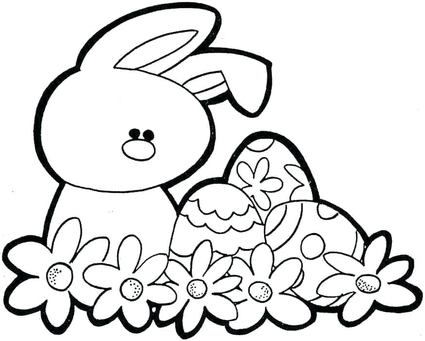 874x701 Free Coloring Pages Easter Bunny Bunnies Two Bunnies With An Egg