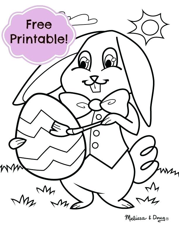 612x792 Free Printable Easter Bunny Coloring Pages Free Printable Bunny