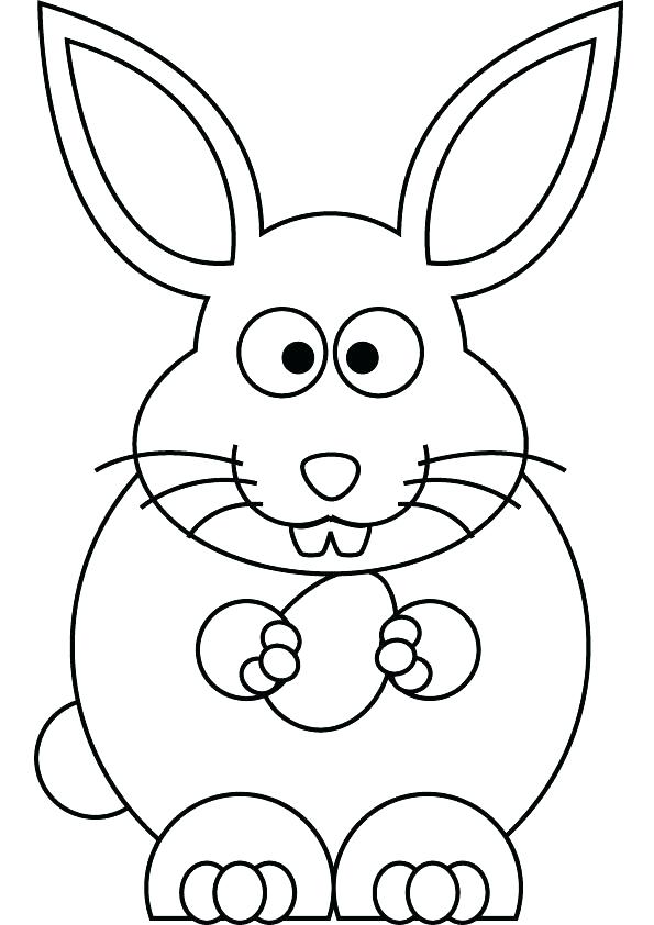 595x842 Easter Bunny Face Coloring Pages Bunny Card Coloring Page Easter