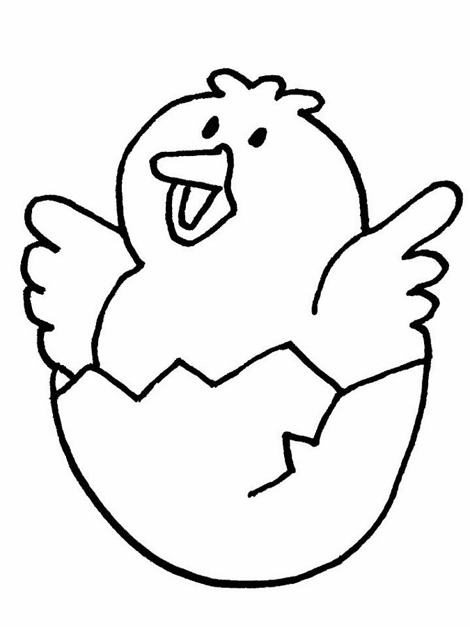 675x900 Easter Chick Coloring Pages Color Bros