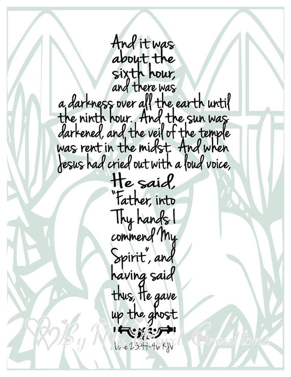 570x738 Easter Art Easter Cross Word Art Bible Scripture Word Art