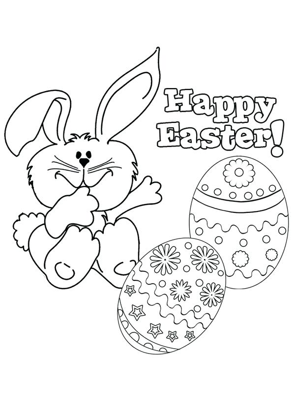 600x850 Happy Easter Coloring Pictures Happy Coloring Pages Free Happy