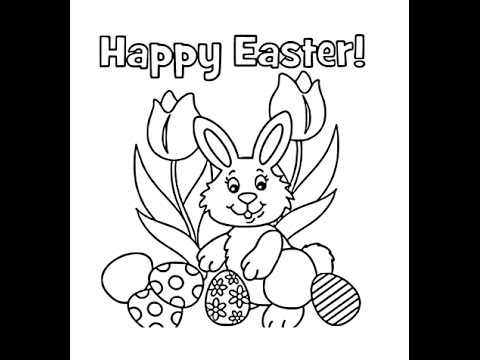 480x360 How To Draw Happy Easter Day 2017 Drawing For Kids Step By Step