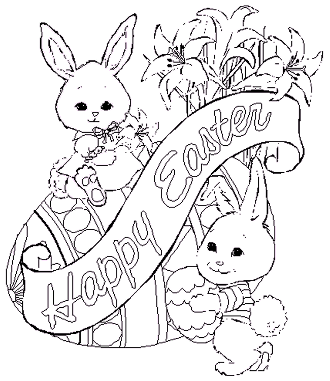 650x750 Image Detail For Cute Easter Coloring Pages Letter Coloring