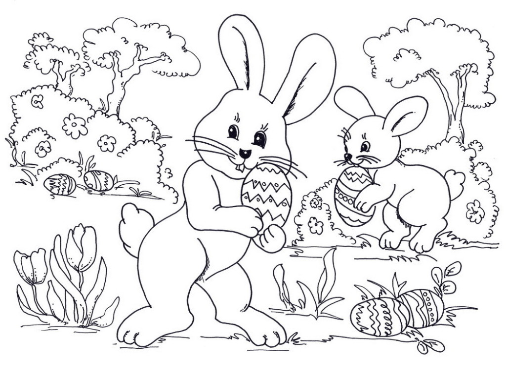 1024x749 Easter Coloring Activities Free Pictures 483148 Coloring Pages