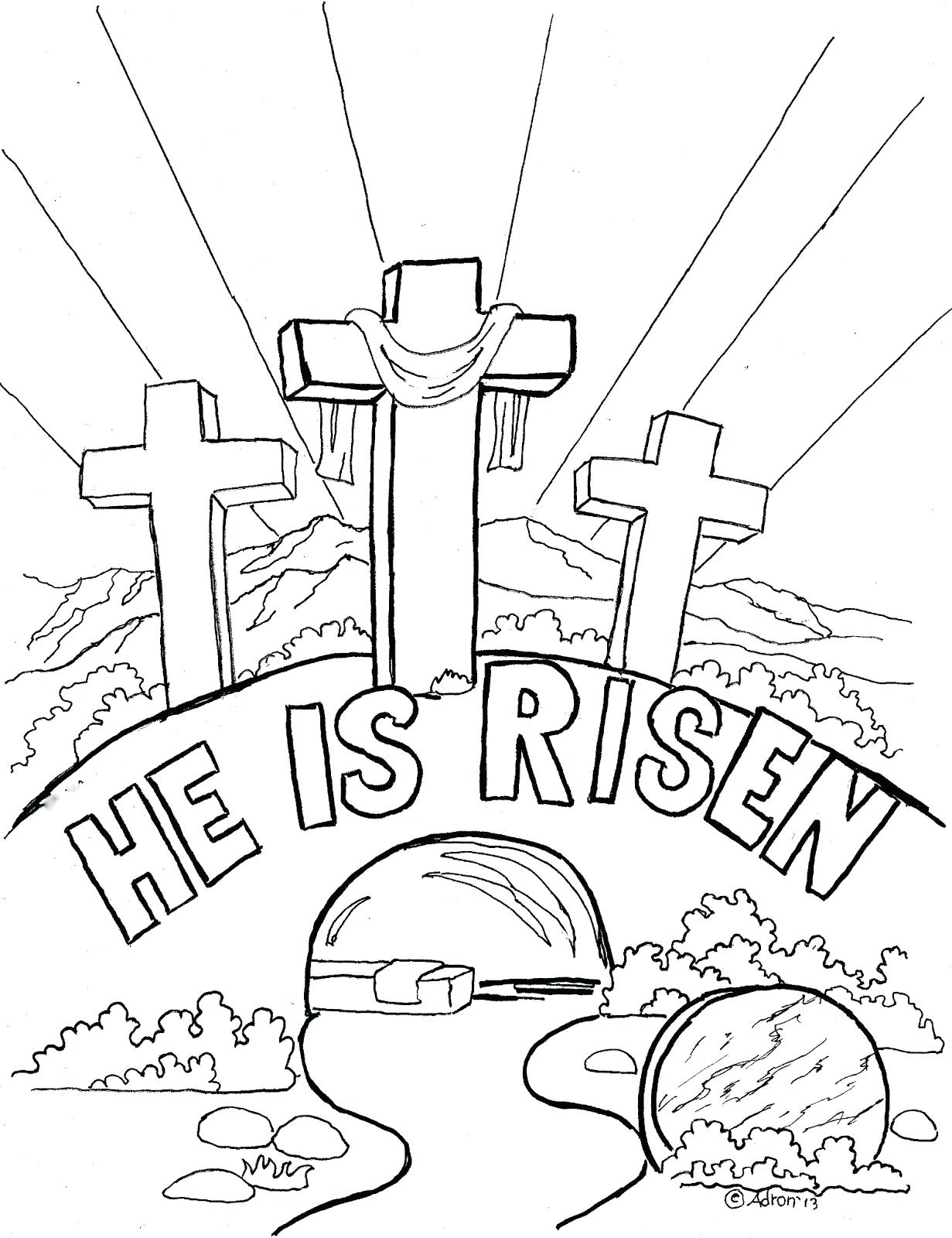 1231x1600 Printable Easter Story Printable