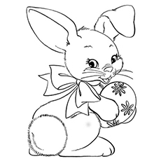 230x230 Top 15 Free Printable Easter Bunny Coloring Pages Online