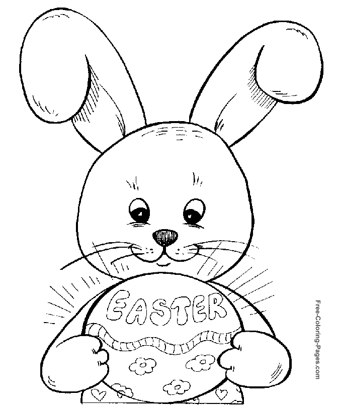 670x820 Easter Coloring Pages