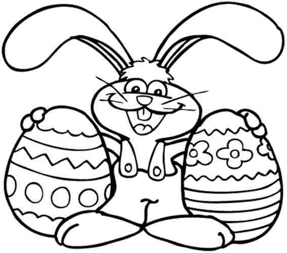 567x500 Easter Bunny Coloring Pages Cute Easter Bunny Coloring Pages