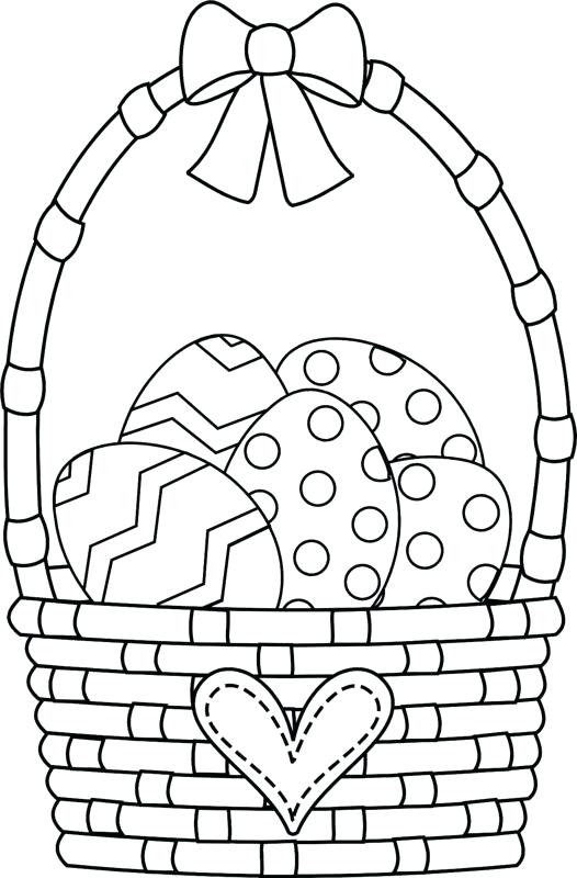 526x800 Coloring Pages Of Easter Eggs
