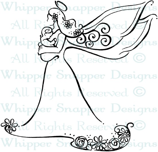 550x529 Angel Delivering Baby