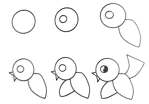 500x350 How To Draw Easy Animal Figures In Simple Steps