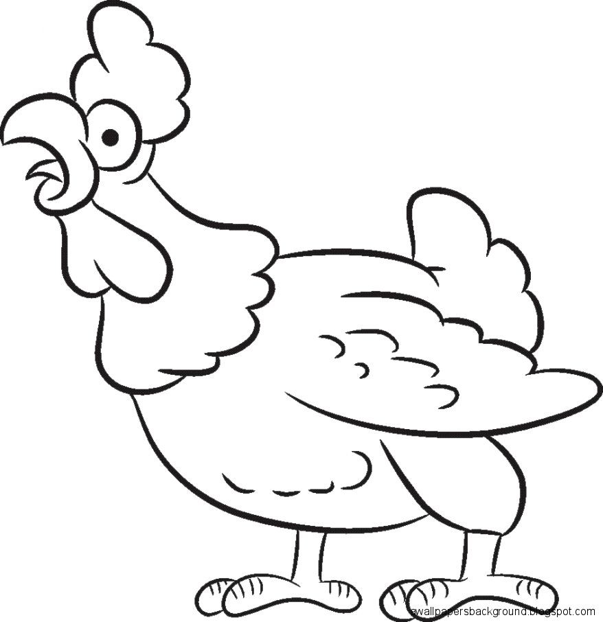 878x906 Baby Animal Drawings For Kids Wallpapers Background