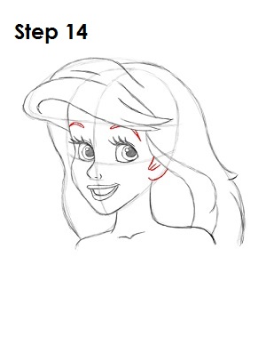 300x388 How To Draw Ariel