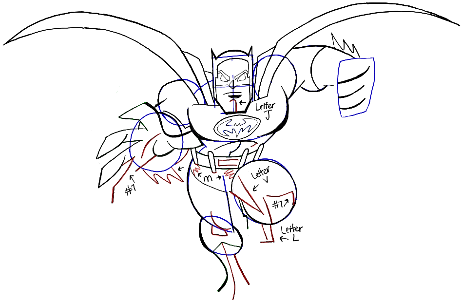 946x620 How To Draw Batman From Dc Comics With Easy Step By Step Drawing