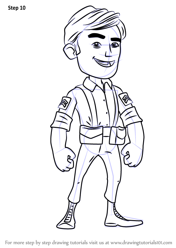 600x846 Learn How To Draw Villager From Boom Beach (Boom Beach) Step By