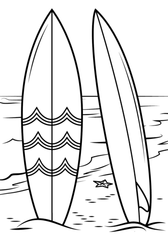 339x480 Surfboard Drawing Easy Classbeachhotel