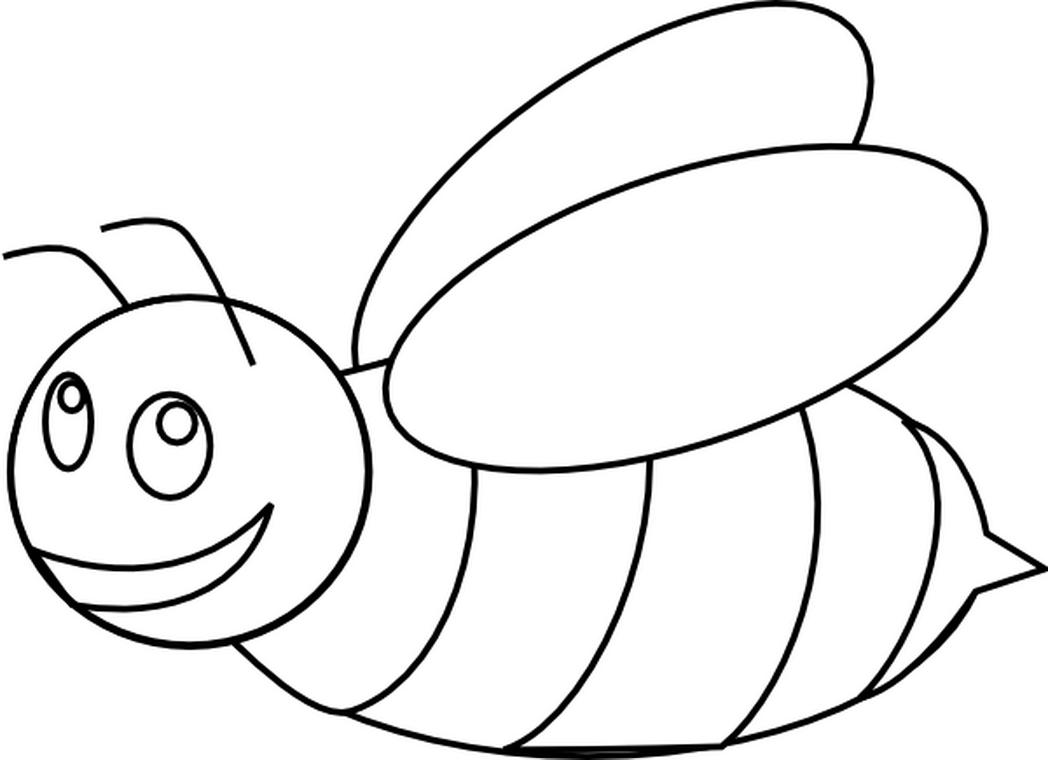 1048x760 Coloring Pages Fascinating Coloring Pages Draw A Bee Drawn