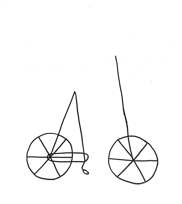 700x782 How To Draw A Cartoon Bicycle Simple Way To Draw Bike Drawing Art