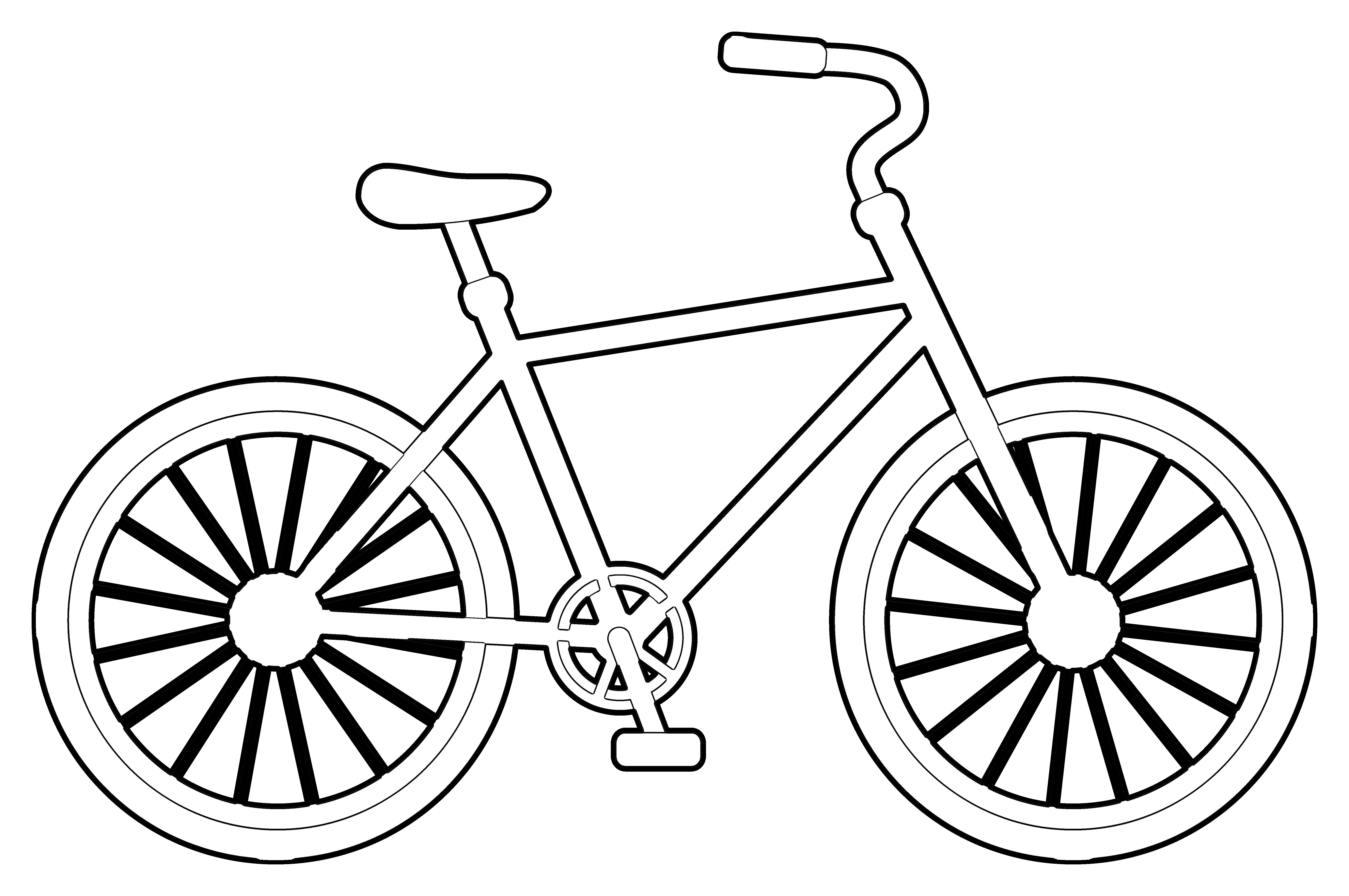 Dessin Velo Facile Coloriage Bicyclette Vectoriel Dessin Gratuit A Images