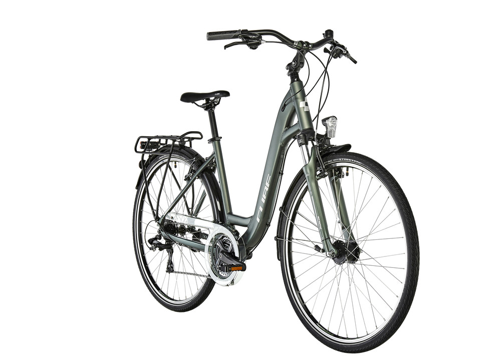 1000x725 Cube Touring Touring Bike Easy Entry Green
