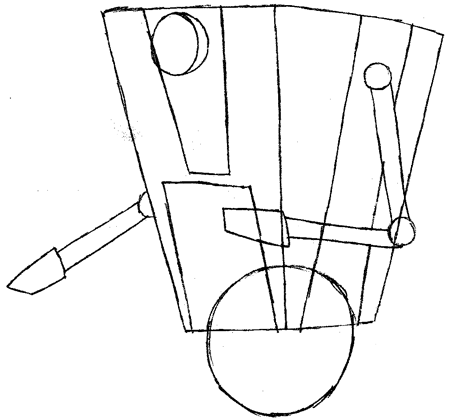 450x419 How To Draw A Claptrap From The Game Borderlands With Easy Step By