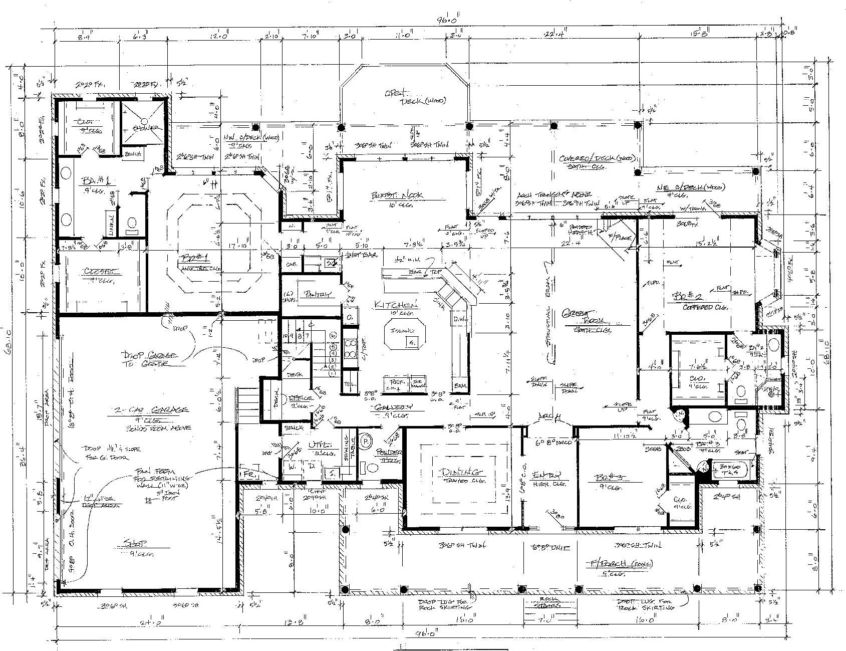 1689x1299 Uncategorized How To Draw Blueprints For A House Excellent