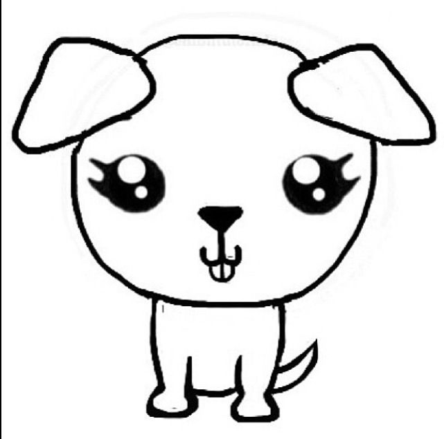 641x635 Drawn Bulldog Chibi