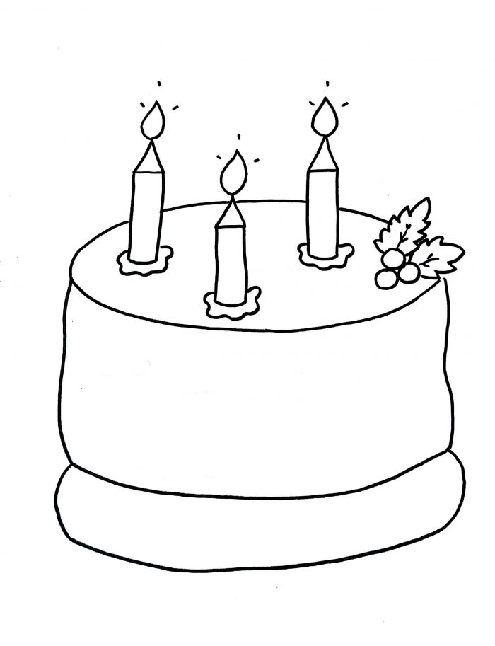 700x913 How To Draw Birthday Cake Step By Step With Images Kids Easy Drawing