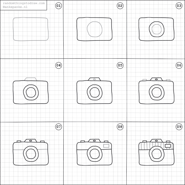 590x590 How To Draw A Camera. Doodles Cameras, Doodles