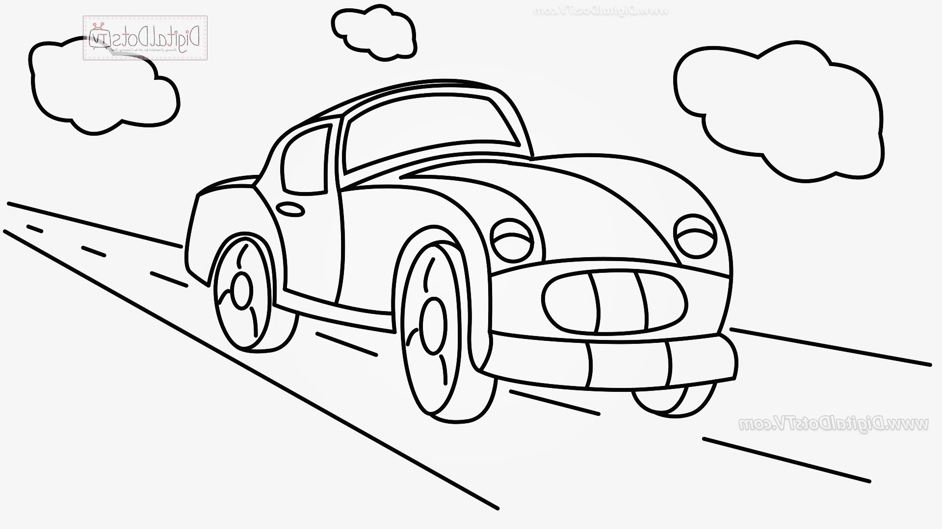 Easy Cars Drawing