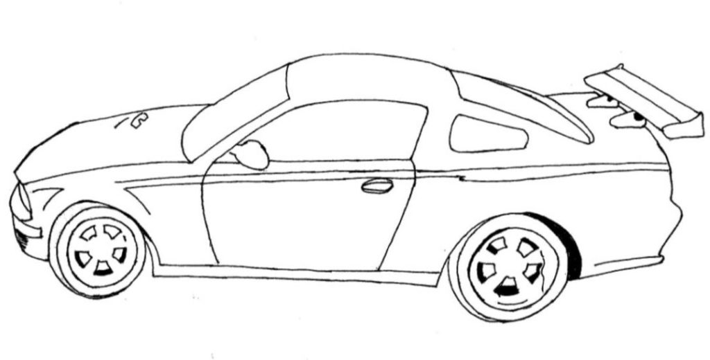1024x520 Kindergarten Coloring Pages Easy Cars Az Coloring Pages Easy