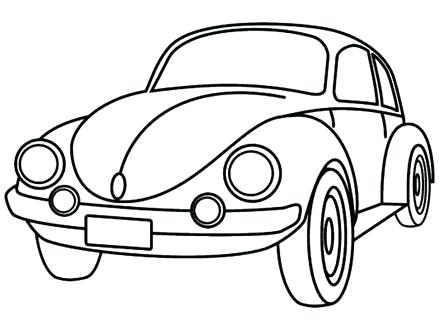 439x330 Coloring Picture Of Car Coloring Pages Easy Cars Coloring Page