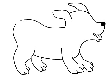350x250 How To Draw A Dog