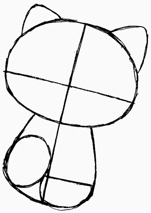 300x425 How To Draw Hello Kitty With Easy Step By Step Drawing Lesson