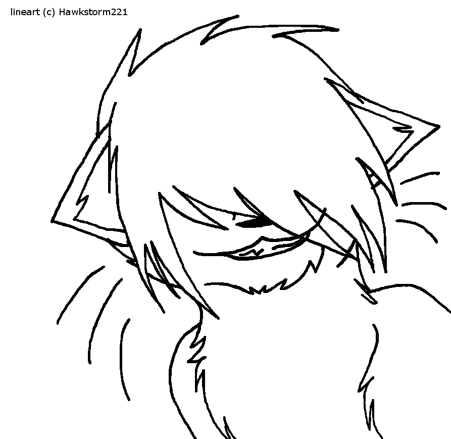 893x869 Simple Cat Face