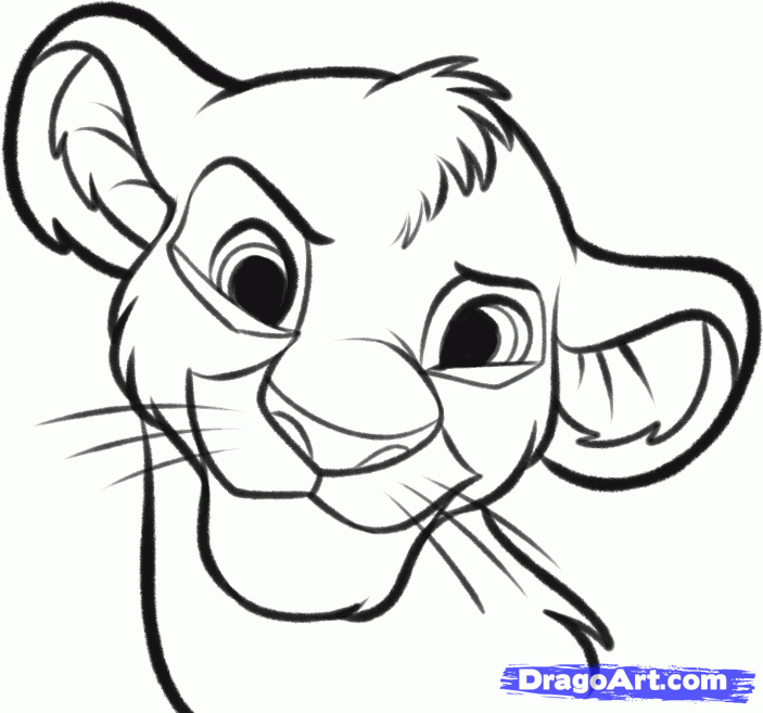 703x657 Pictures Simple Drawings Of Disney Characters,