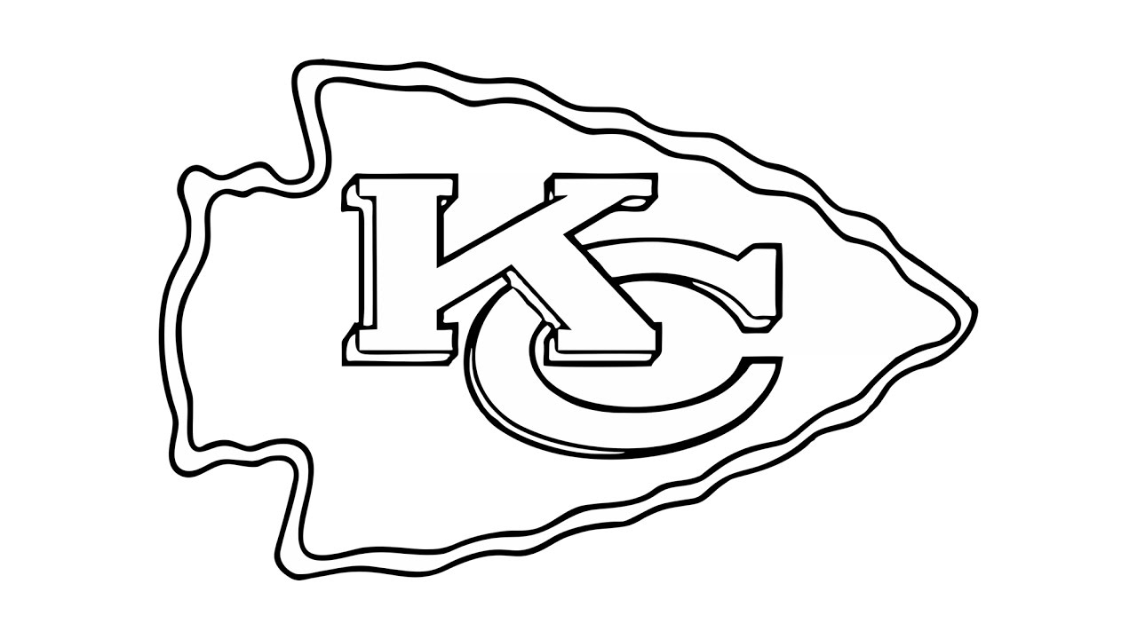 1280x720 How To Draw The Kansas City Chiefs Logo (Nfl)