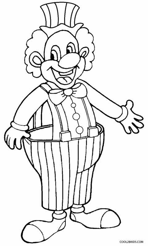 480x799 Download Coloring Pages Draw A Clown