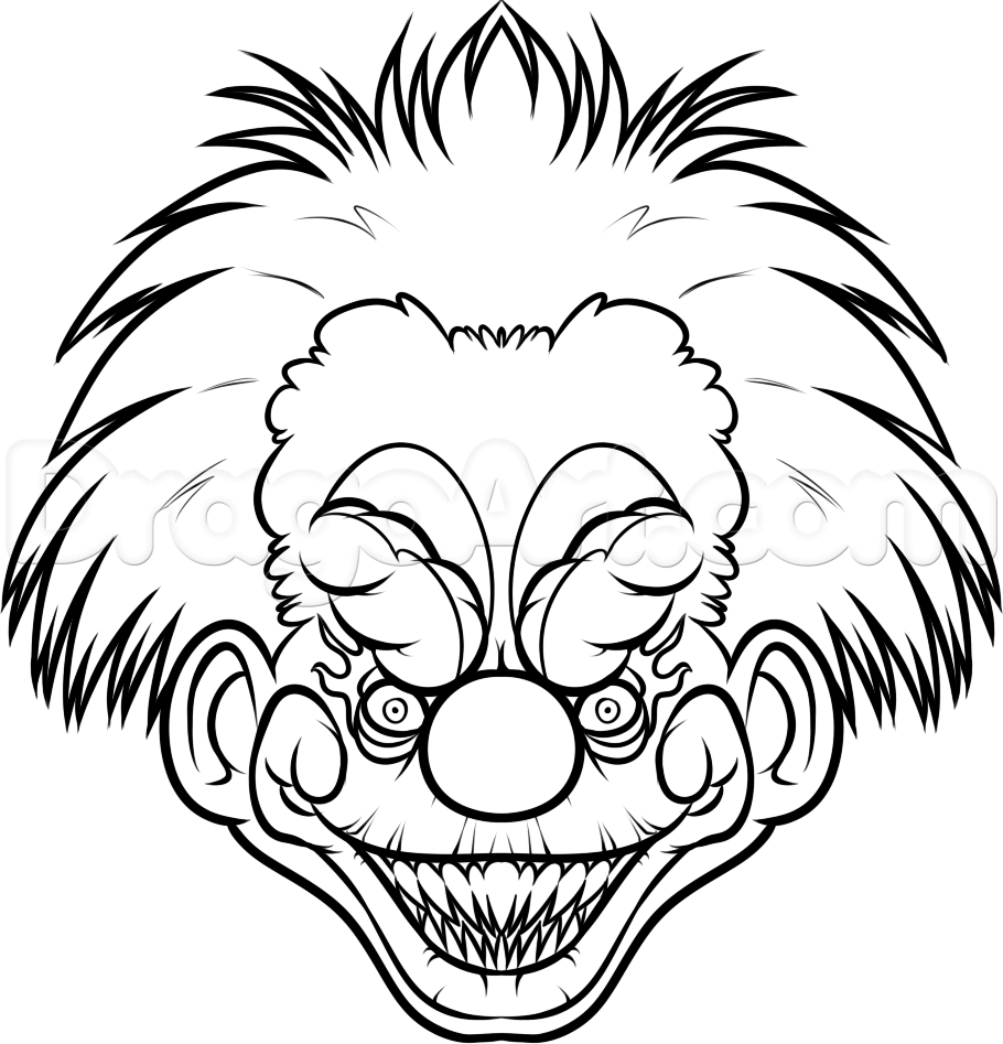 Amazing How To Draw A Killer Clown in the year 2023 The ultimate guide ...