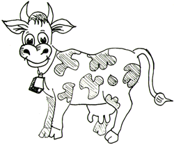 250x209 How To Draw Cows Drawing Tutorials Amp Drawing Amp How To Draw Cows