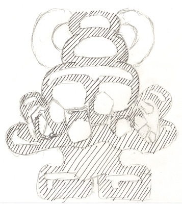 357x400 Cross Hatching Tutorial