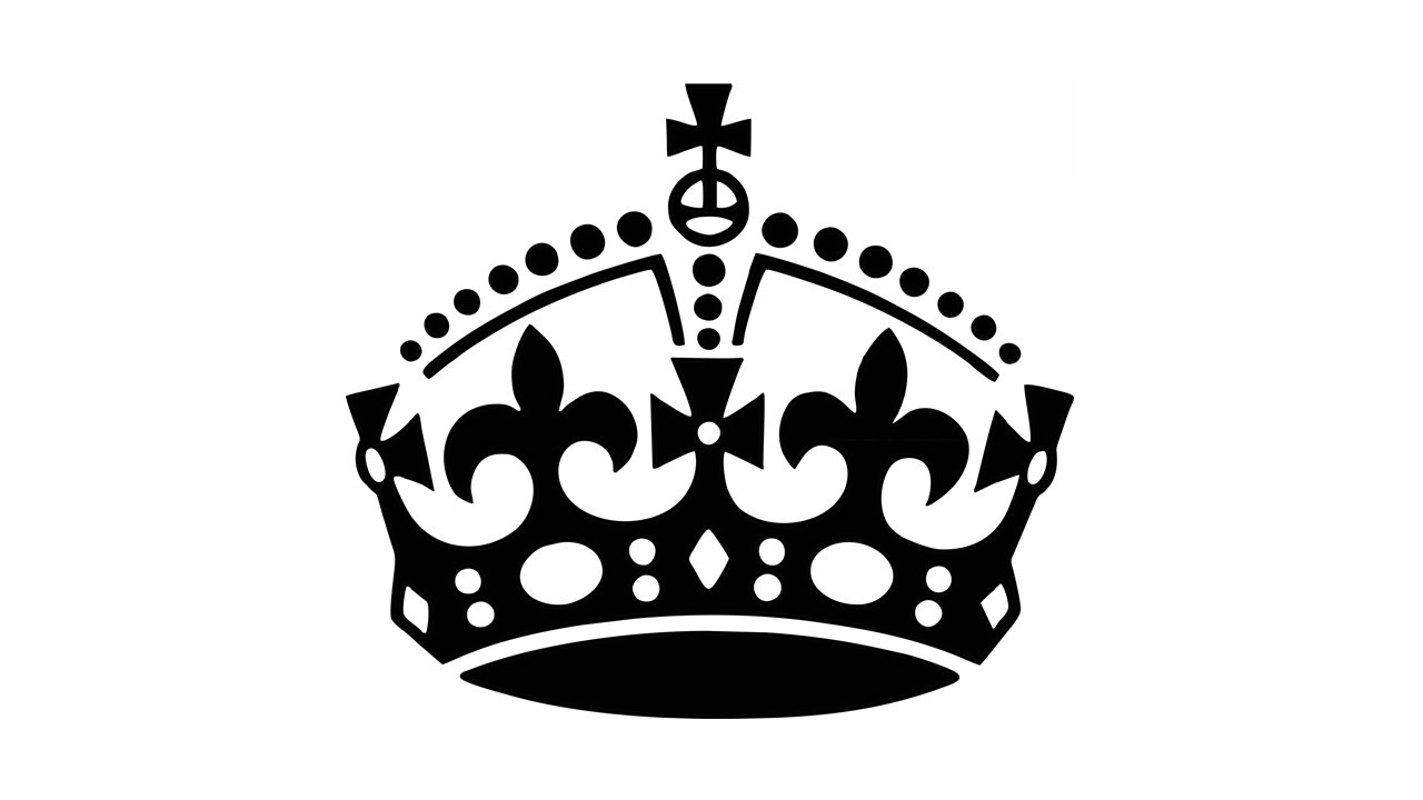 1280x720 How To Draw The Keep Calm Crown (Logo, Symbol)