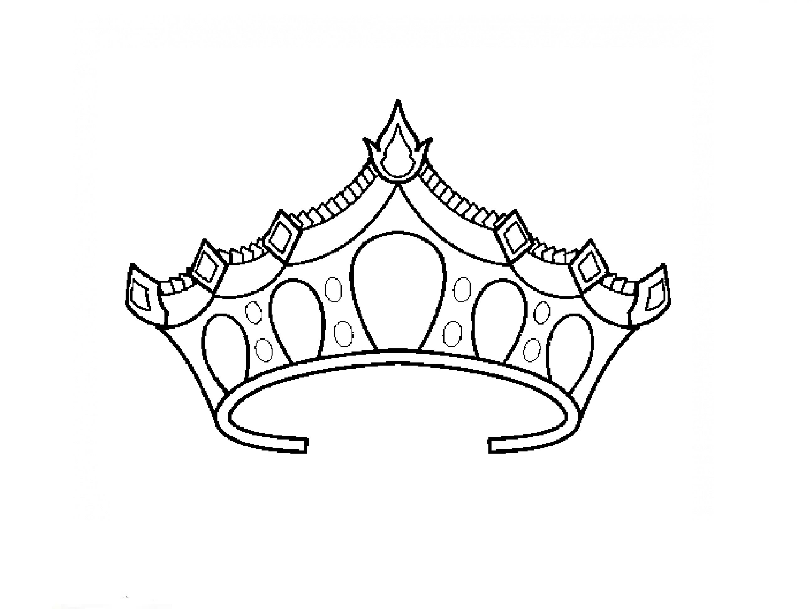 2592x1944 Simple Drawing Of A Crown How To Draw A Crown