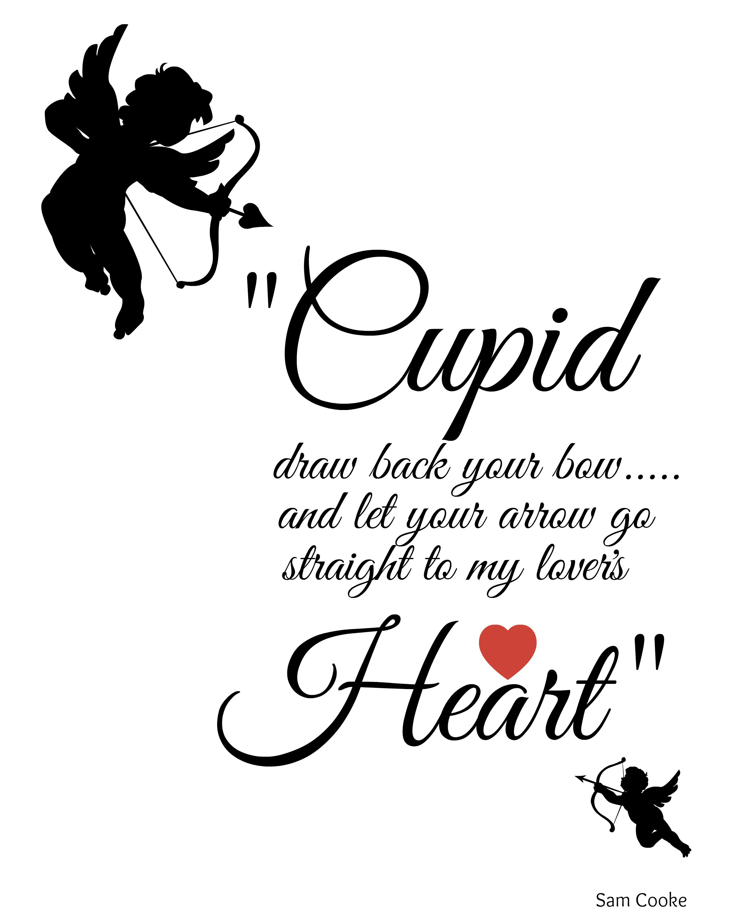 2400x3000 Cupid Draw Back Your Bow Cupid, Free Printable And Craft