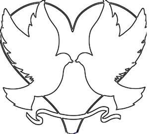 300x271 Coloring Pages Good Looking Simple Cupid Drawing Valentine 50