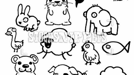 570x320 Easy Cute Drawings Easy Drawings Of Cute Animals Step Step Viewing