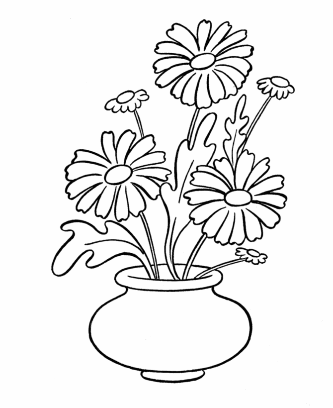 670x820 Coloring Pages Amazing Coloring Pages Draw Easy Flowers Coloring